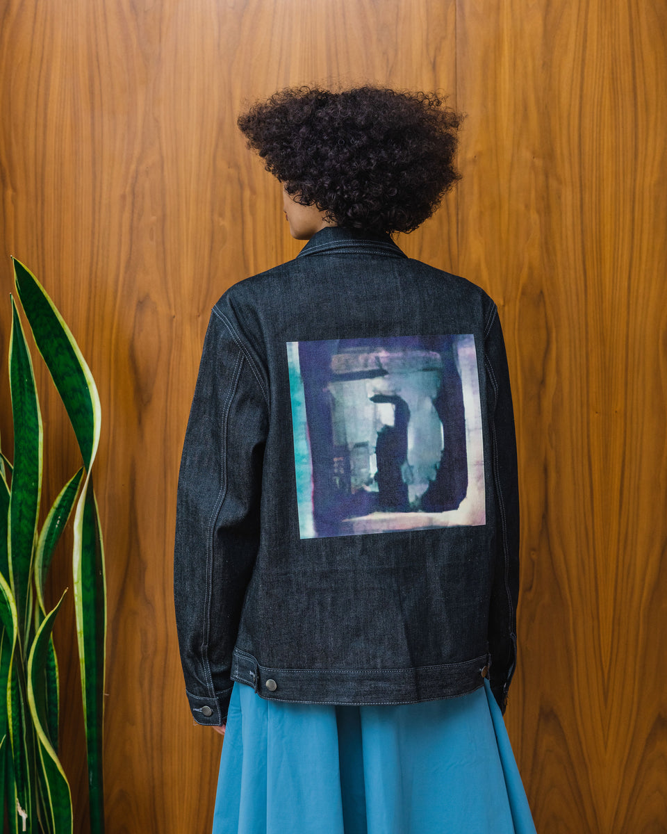 Lady in a Room Raw Denim Jacket